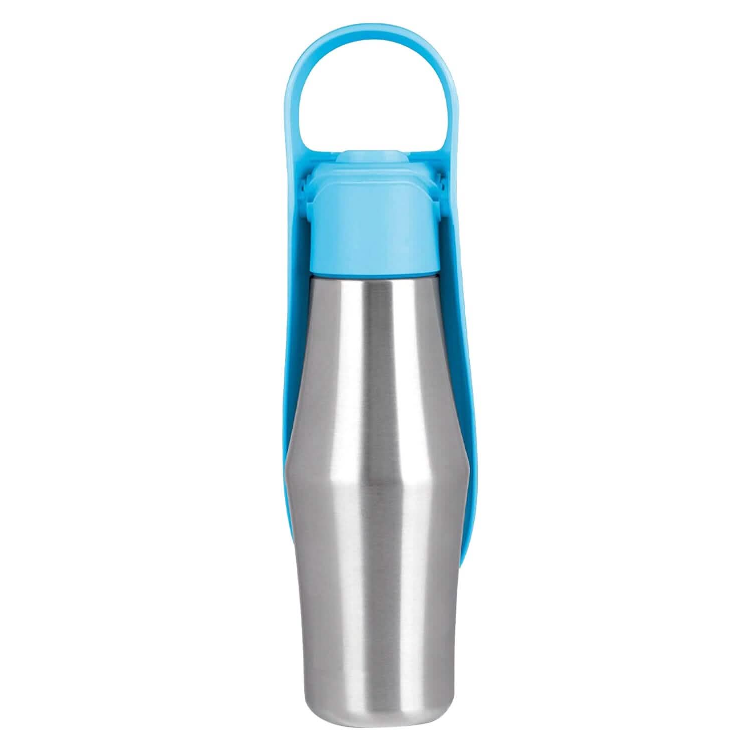 25oz Portable Dog Stainless Steel Water Dispenser Leak Proof Design DailySale