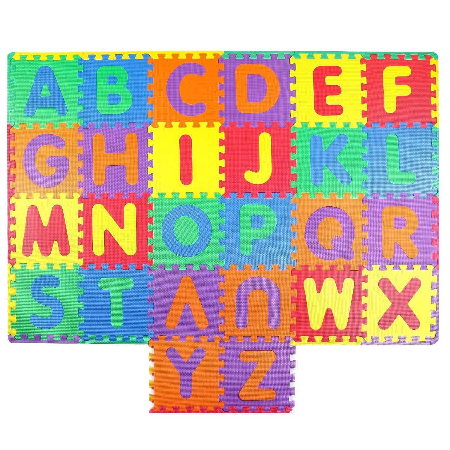 26-Piece: Kids Alphabet Play Mat For Infants Baby Toddlers DailySale