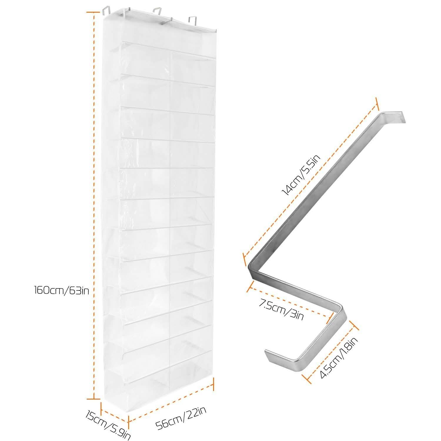 26 Pockets Over the Door Shoe Rack DailySale