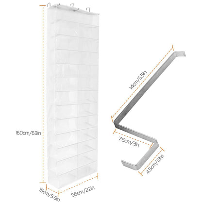 26 Pockets Over the Door Shoe Rack DailySale