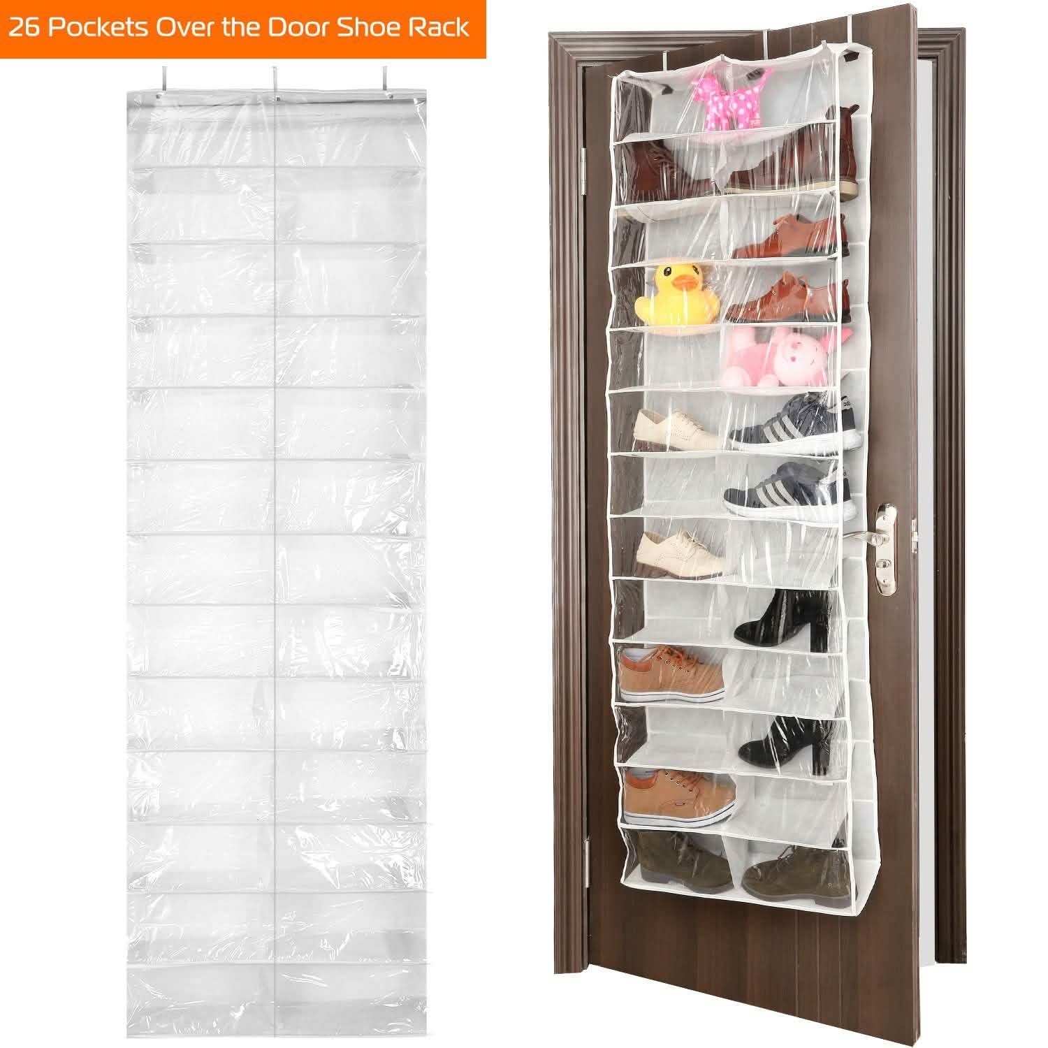 26 Pockets Over the Door Shoe Rack DailySale