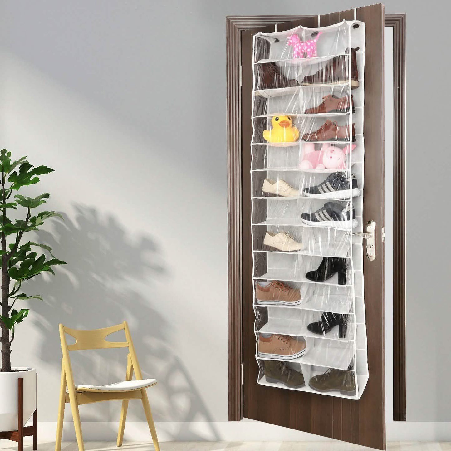 26 Pockets Over the Door Shoe Rack DailySale