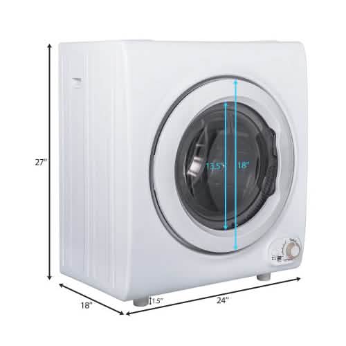 2.65 Cu. Ft. Compact Laundry Dryer DailySale