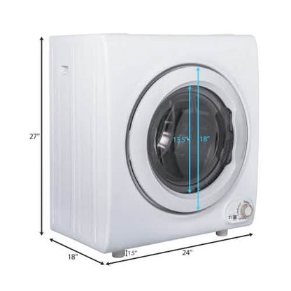 2.65 Cu. Ft. Compact Laundry Dryer DailySale