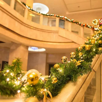 2.7 Meter Christmas Rattan Garland Decorative DailySale