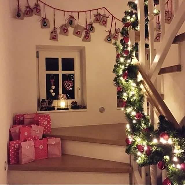 2.7 Meter Christmas Rattan Garland Decorative DailySale