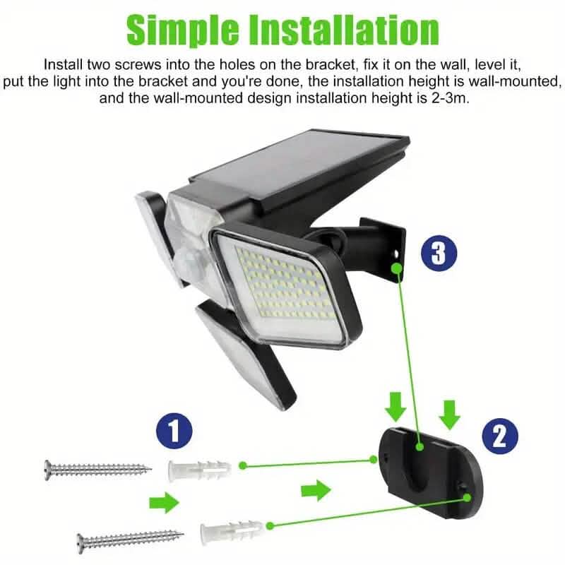 270 LED Solar Garden Outdoor Lights DailySale