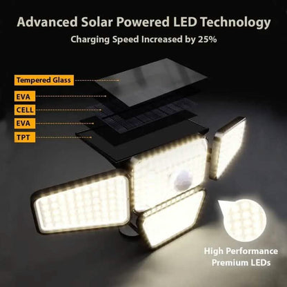 270 LED Solar Garden Outdoor Lights DailySale