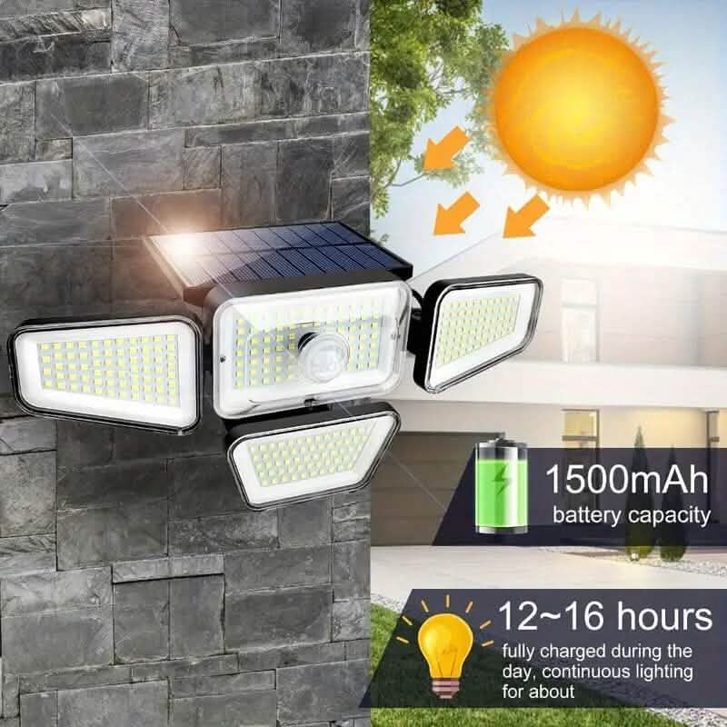 270 LED Solar Garden Outdoor Lights DailySale