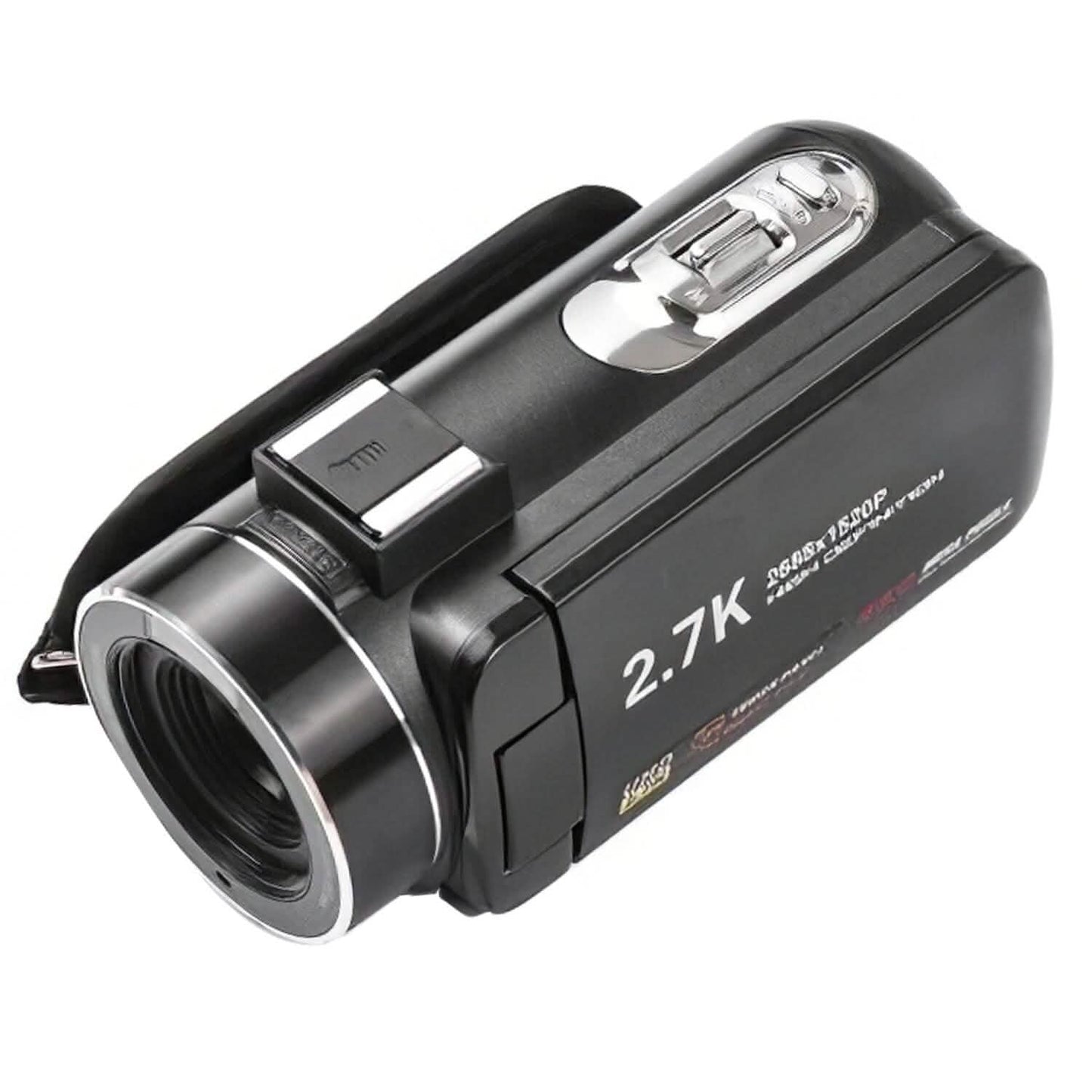 2.7K Camcorder 42MP 18x Zoom Digital Video Camera with 270° Rotating IPS Screen DailySale
