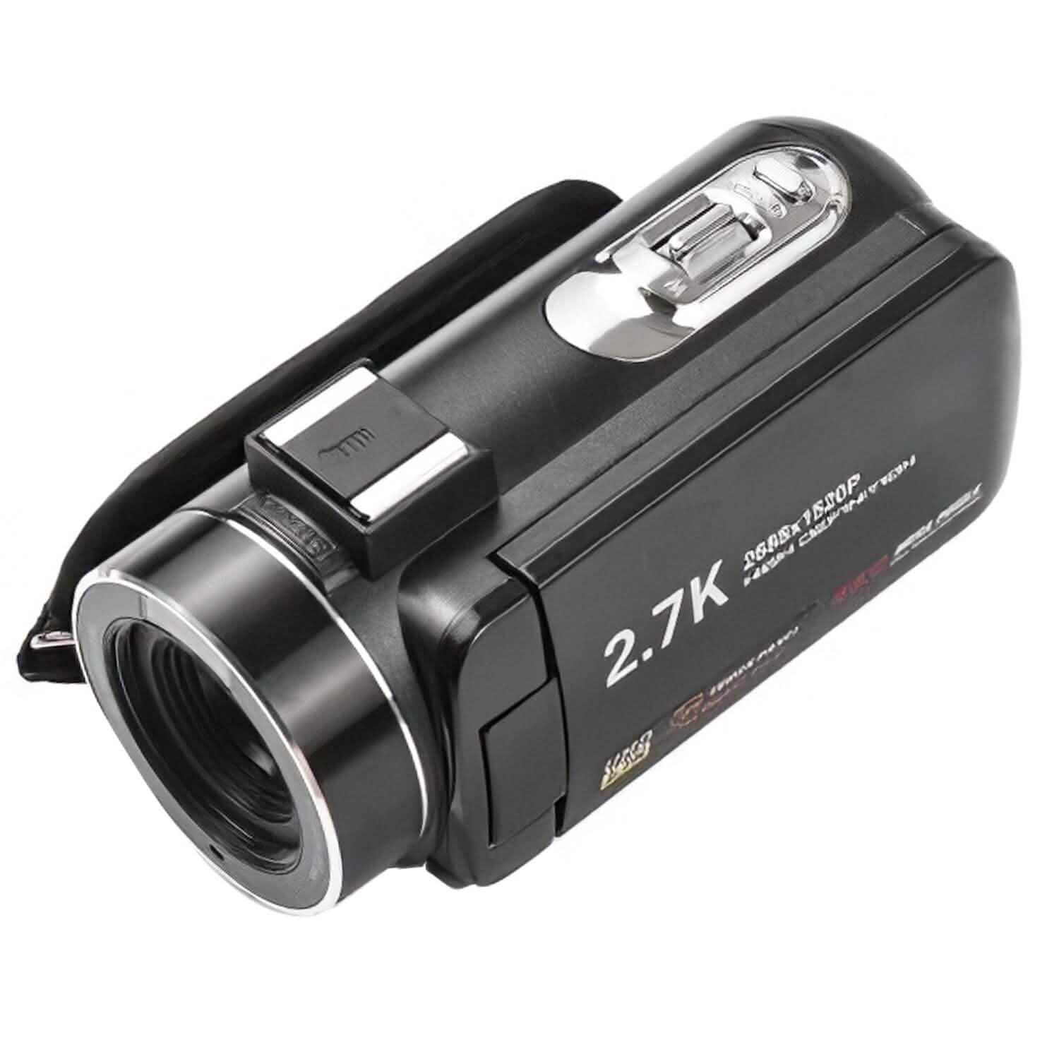2.7K Camcorder 42MP 18x Zoom Digital Video Camera with 270° Rotating IPS Screen DailySale