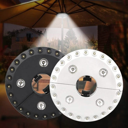 28 LED Patio Umbrella Pole Outdoor Light with Adjustable Brightness DailySale