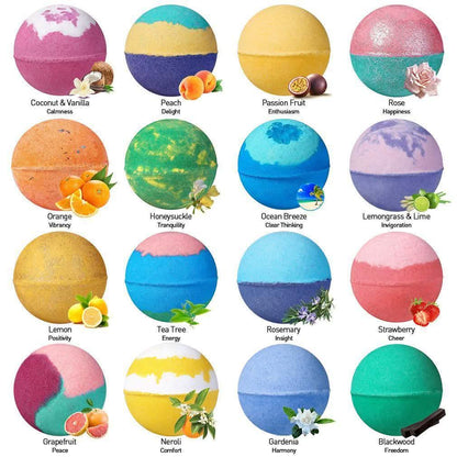 28-Piece: Bath Bombs and Bubble Bars Set DailySale