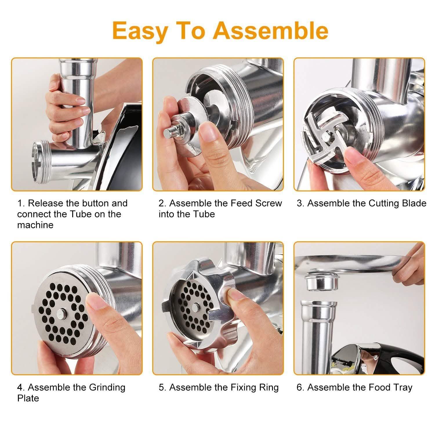 2800W Electric Meat Grinder Set DailySale
