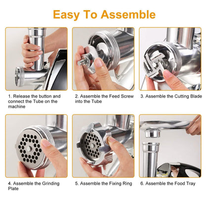 2800W Electric Meat Grinder Set DailySale