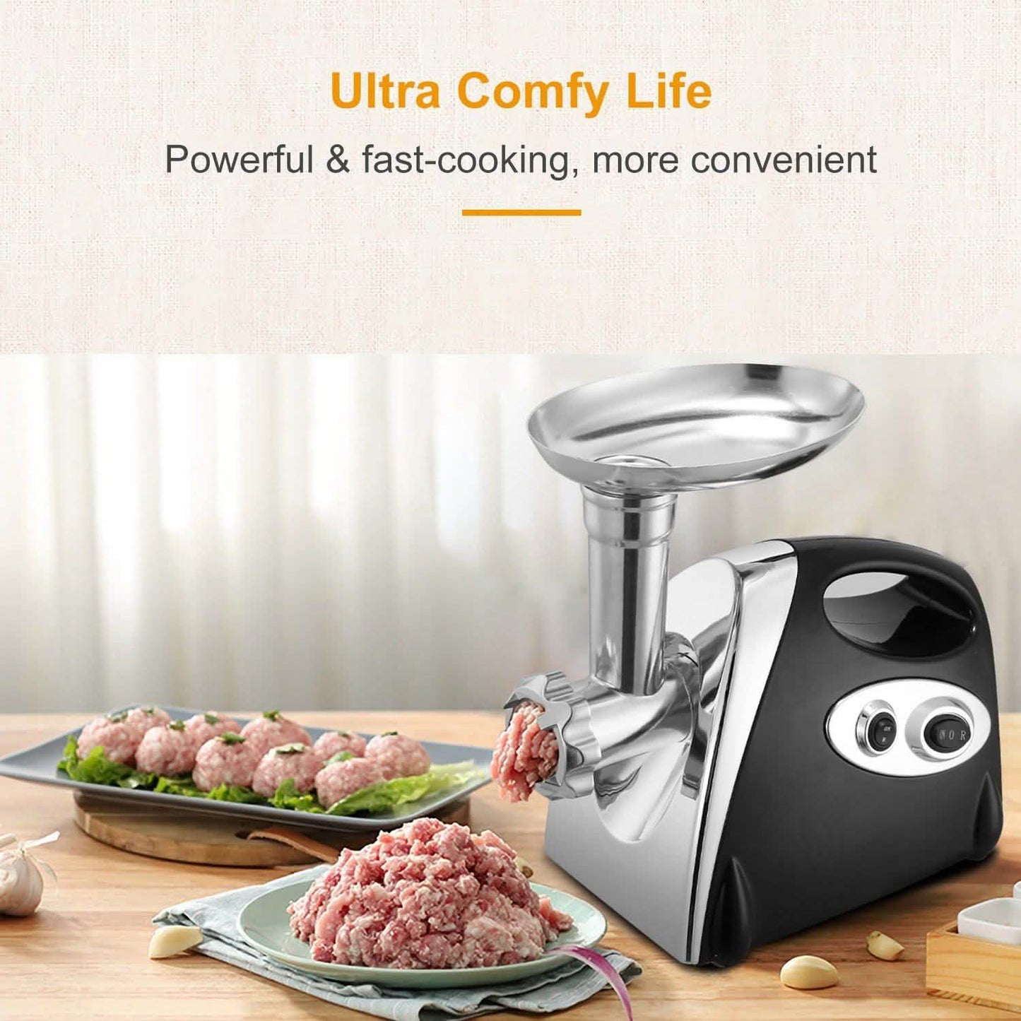 2800W Electric Meat Grinder Set DailySale