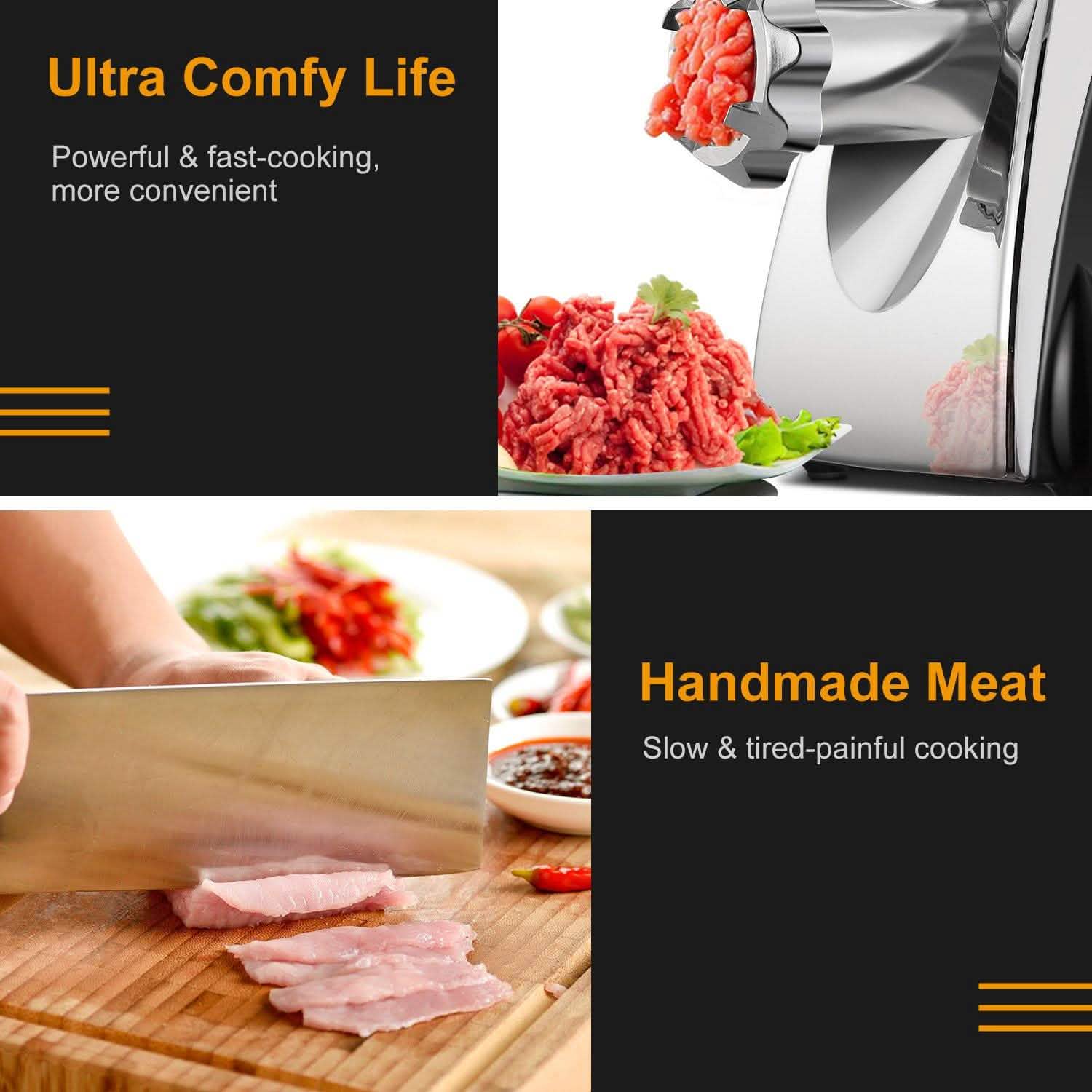 2800W Electric Meat Grinder Set DailySale