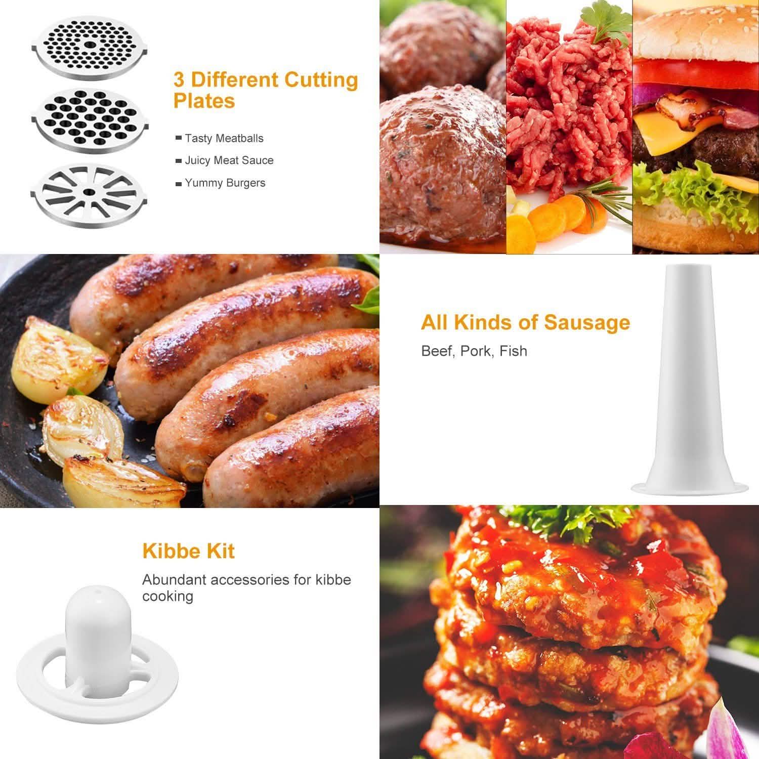 2800W Electric Meat Grinder Set DailySale
