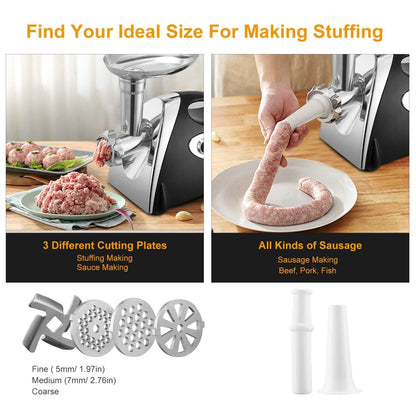 2800W Electric Meat Grinder Set DailySale