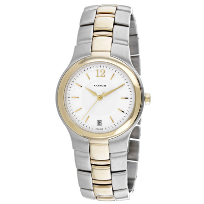 Coach Men's Two-Tone Silver & Gold Bids.com