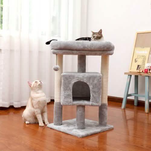 28.4" Cat Tree for Indoor Cats Tower DailySale