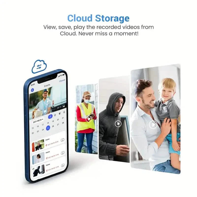 1080P HD Smart Doorbell Camera with AI Detection & Night Vision DailySale