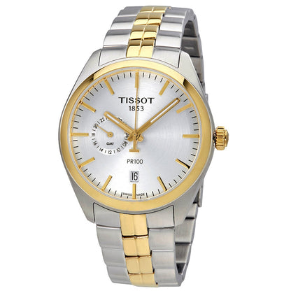 Tissot Men's PR100 Dual Time Bids.com