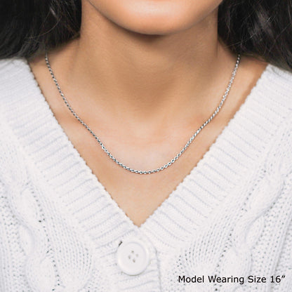 Sterling Silver 1.8mm Diamond Cut Rope Style Chain Bids.com