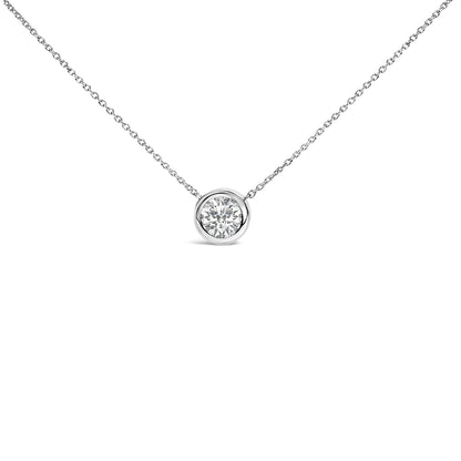 .925 Sterling Silver 7MM Bezel Set Created Purple Amethyst Pendant Necklace - 18" Inches Bids.com