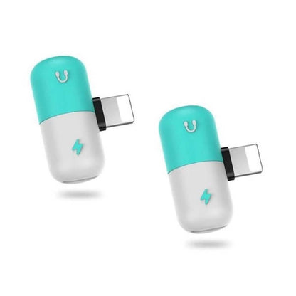 2-Pack: 2-in-1 Apple Lightning Adapter DailySale
