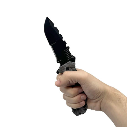 2-Pack: 5" Spring Assisted Knife with Camo Nylon Fiber Handle DailySale