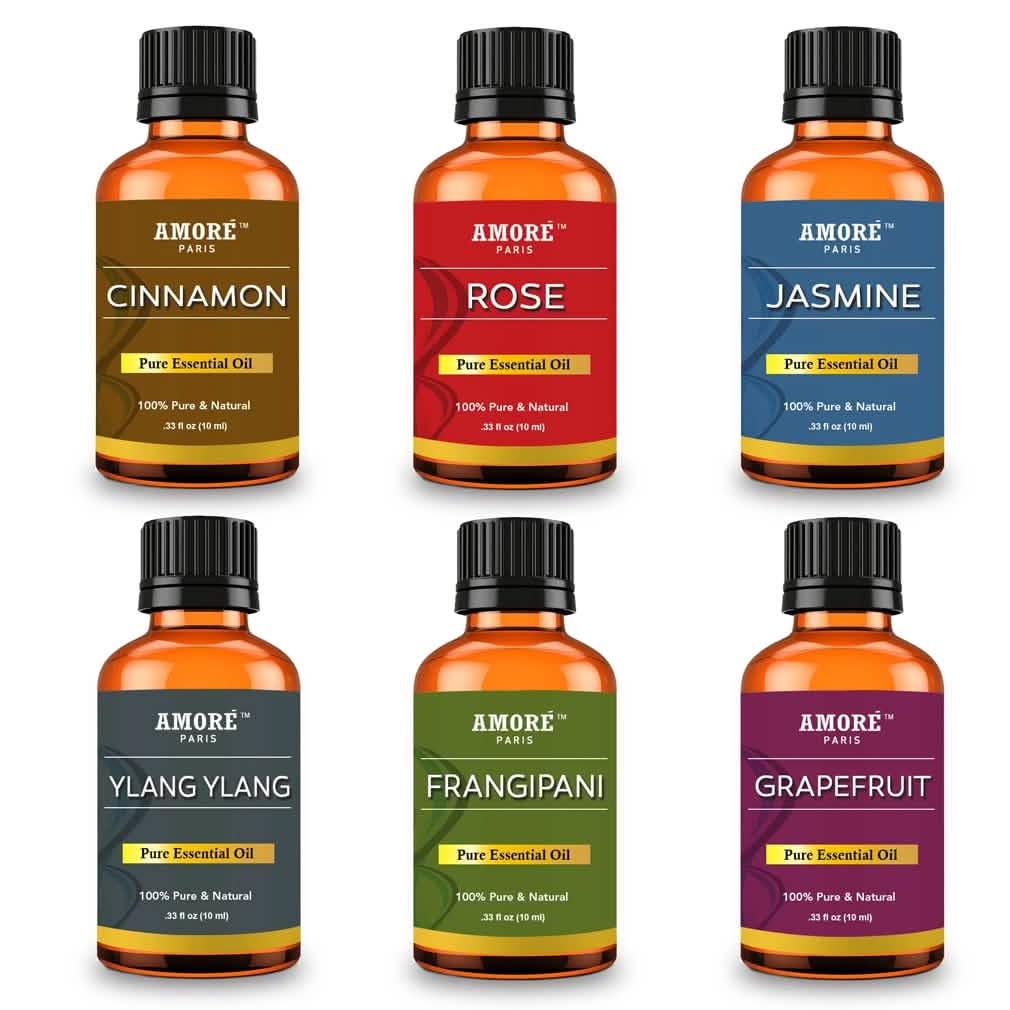 6-Piece: Aromatherapy Therapeutic Grade Essential Oils Gift Set DailySale