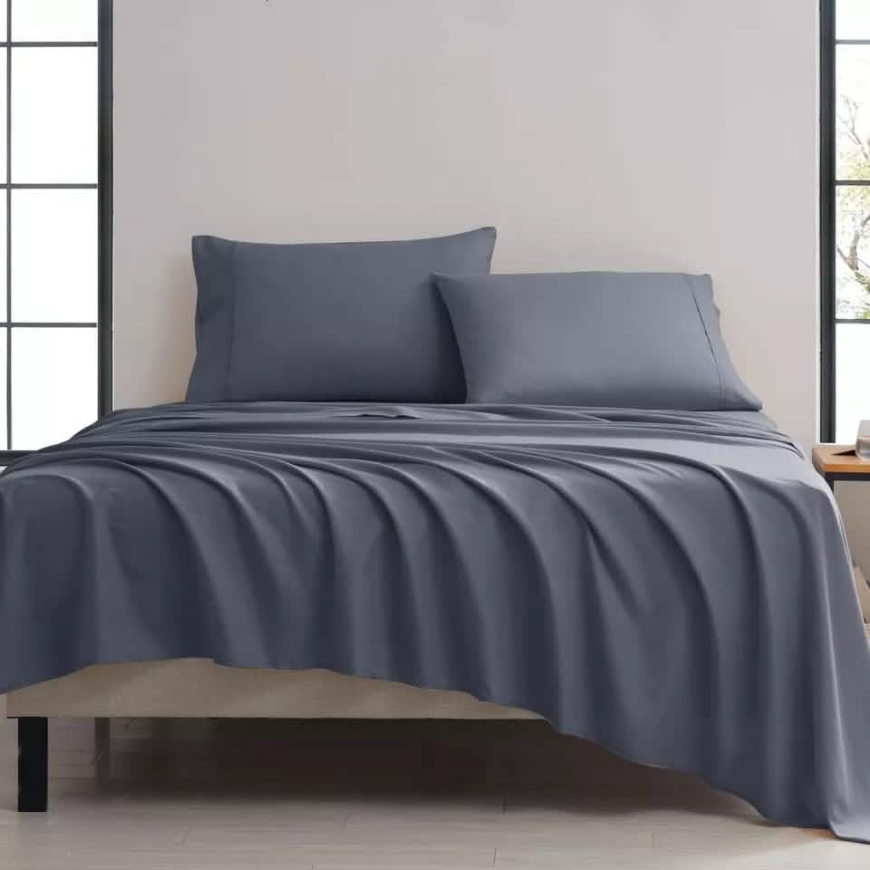 4-Piece: Kathy Ireland Twill Weave Luxury Sheet Set DailySale