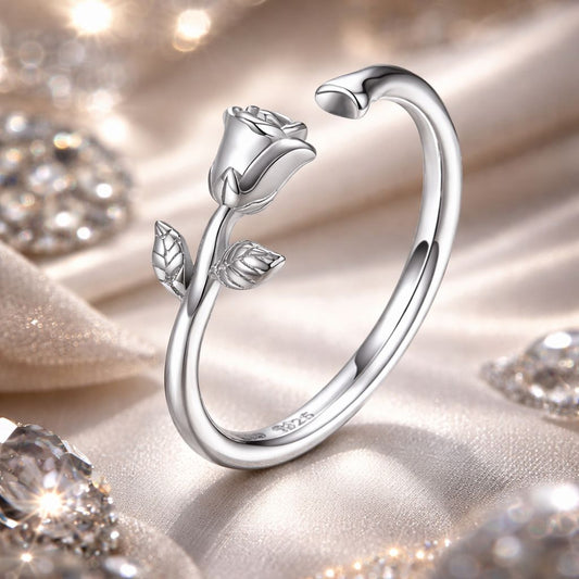 S925 Sterling Silver Plated Platinum Ring for Women Bids.com