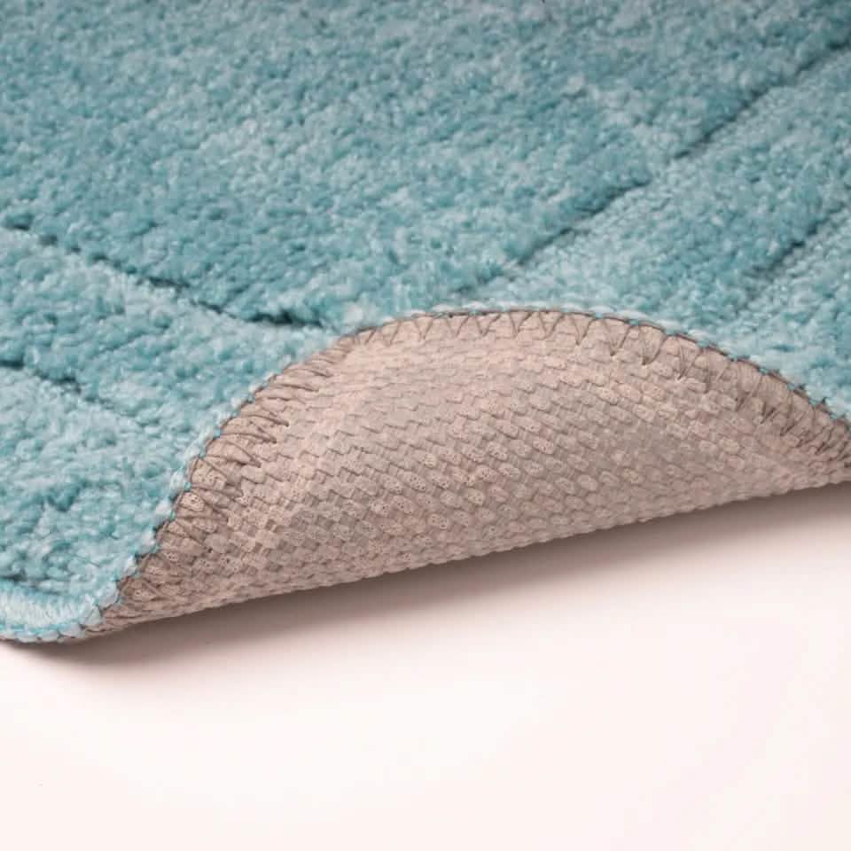 2-Piece: Bibb Home Microfiber Shag Bath Mat Set DailySale