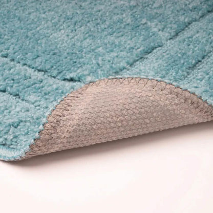 2-Piece: Bibb Home Microfiber Shag Bath Mat Set DailySale