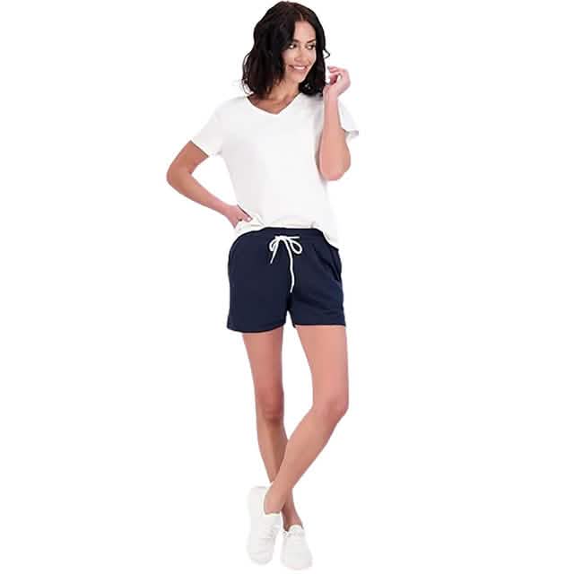 6-Pack: Women's Cotton French Terry Shorts with Pockets DailySale