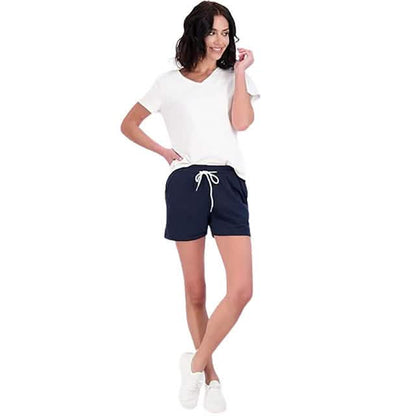 6-Pack: Women's Cotton French Terry Shorts with Pockets DailySale