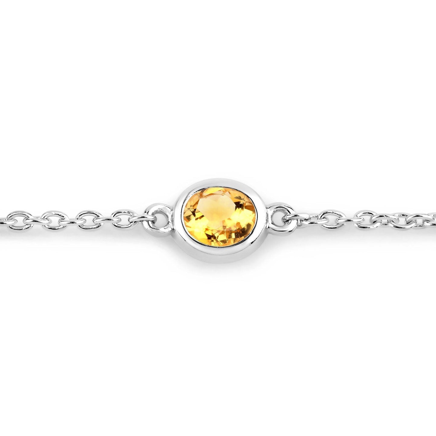 1.83 Carat Genuine Multi Stones .925 Sterling Silver Bracelet Bids.com