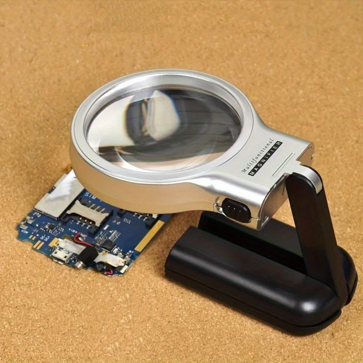 Foldable HD Multi-Power Magnifying Glass (Handheld & Desktop) DailySale