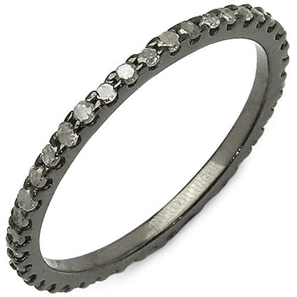 0.60 Carat Genuine TLB Diamond .925 Sterling Silver Ring Bids.com
