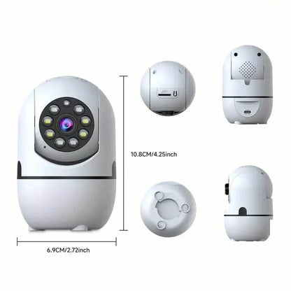 2-Pack: Wireless Security Cameras – 355° Rotation, Night Vision, Motion Detection, Two-Way Audio DailySale