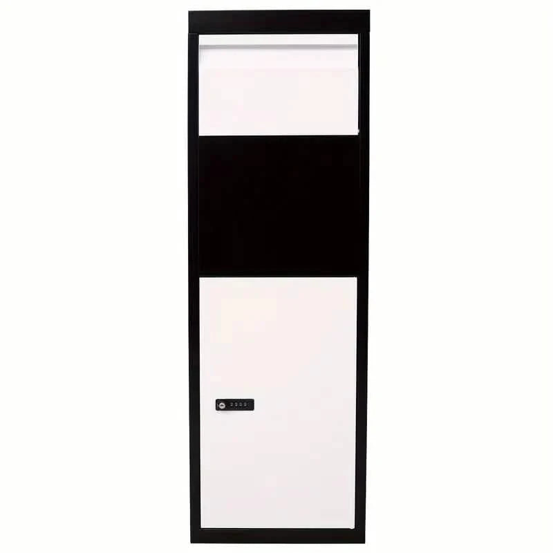 Galvanized Steel Parcel Mailbox w/Code Lock & Mounting Hardware DailySale