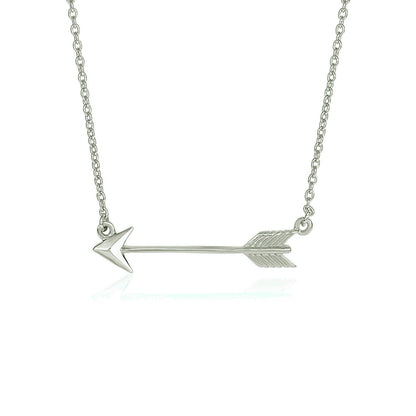 Necklace with Arrow in Sterling Silver Bids.com