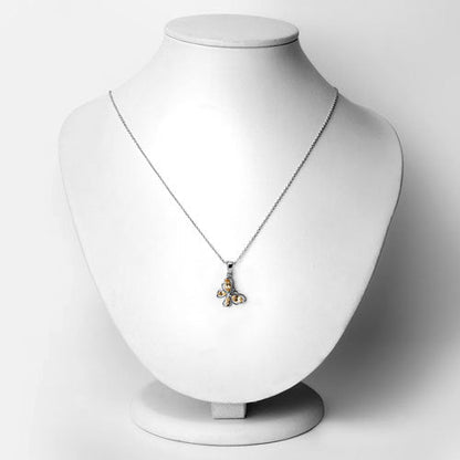 0.62 Carat Genuine Citrine .925 Sterling Silver Pendant Bids.com