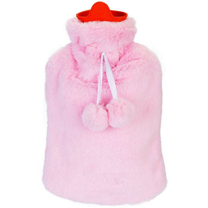 2L Hot Water Bottle with Plush Cover DailySale