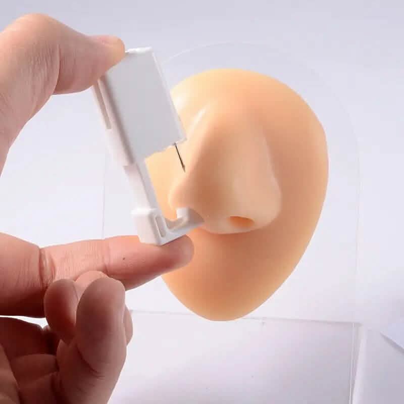 2mm Gold White Diamond Disposable Safe Nose Ear Nail Punch DailySale