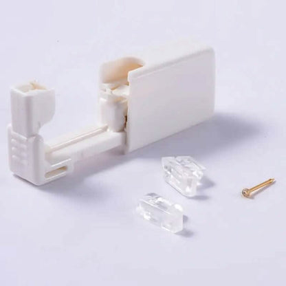 2mm Gold White Diamond Disposable Safe Nose Ear Nail Punch DailySale