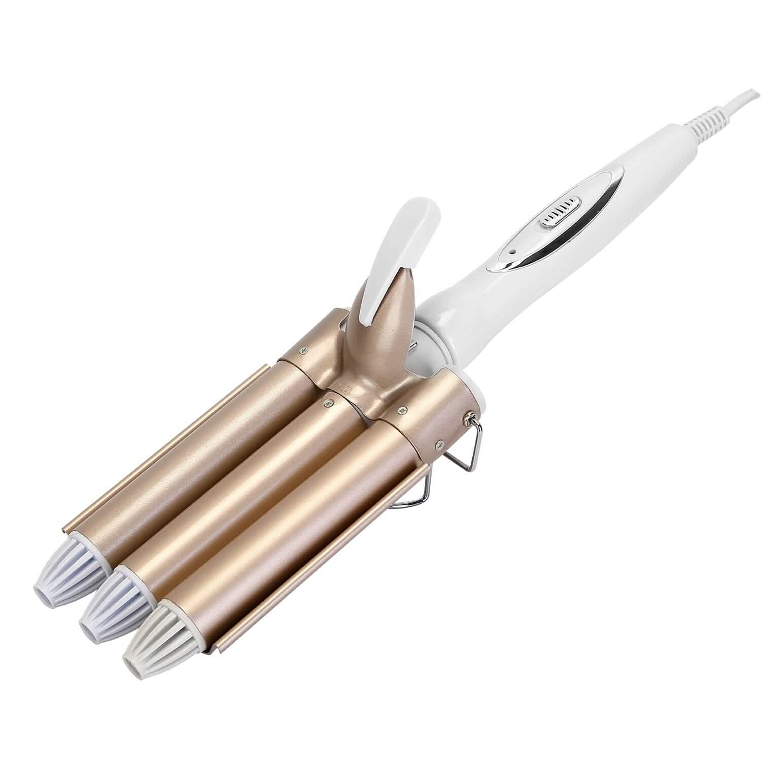 3-Barrel Curling Iron Wand Electric Hair Curler 1" Triple Hair Waver DailySale
