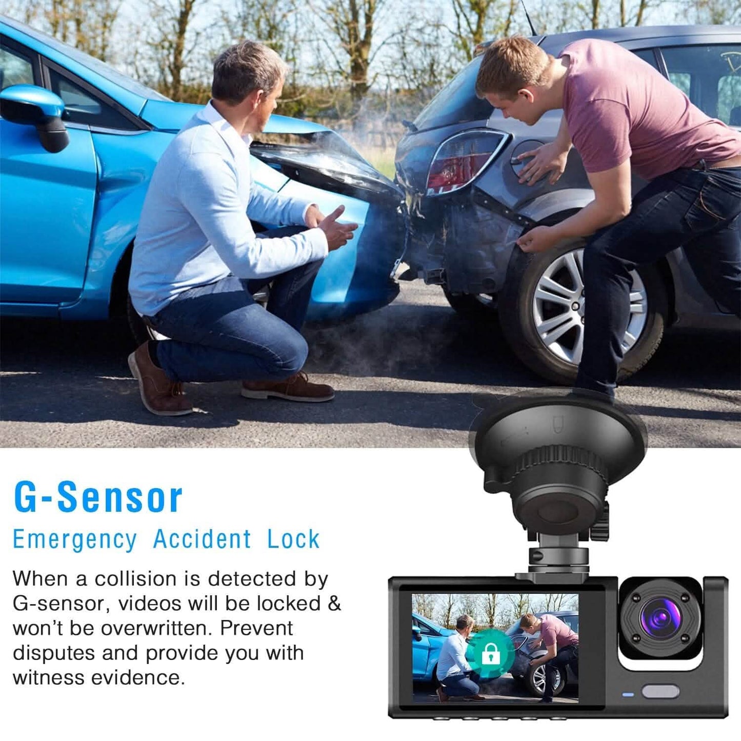 3 Channel Car DVR Dash Cam Video Recorder DailySale